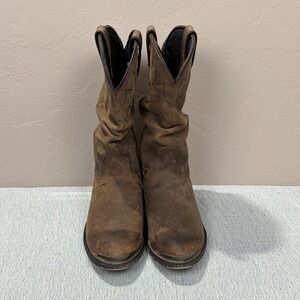 Durango Women's 11" Slouch Tan Cowboy Boots Size 9M RD542